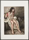 Jorge Alvaro, Seated Woman with Wings