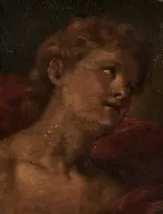 Federico Barocci, Saint Sebastian, Head and Shoulders, oil on canvas