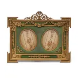 Gilt Bronze Double Frame, c. 1900,