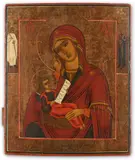 19th century, by Russian Icon of The Virgin, sold Apr 2023