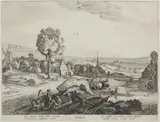 Jan van de Velde, The Months of the Year, etchings on paper