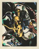 Heinrich Campendonk, Begebenheit (Mädchen mit Fisch und Vögeln)
