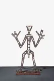 A. R. Penck, Tx, 1995, Stahl