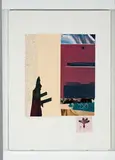 Robert Rauschenberg, Horsefeathers Thirteen-XI (Horsefeather Thirteen Series), 1972, Lithograph in colors, screenprint embossing and unique collage on Arches Watercolor 300-gram
