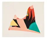 Tom Wesselmann, Bedroom Dropout, 1983, Woodcut in colors on wove paper