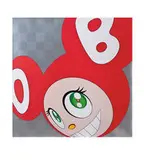 And then and then and then and then and then (Red) by Takashi Murakami, 1999, Offset lithograph, sold May 2012