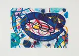 Sam Francis, Trietto II, 1991, Aquatint