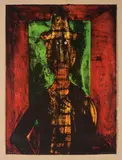 Rufino Tamayo, Hombre en Fondo Verde