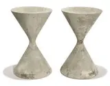 Willy Guhl, Pair of Garden planters, c. 1955, Eternit AG
