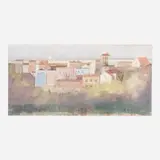 Carlos Botelho, S. Vincente, Lisboa, 1963, tempera on paper