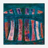 Porfirio DiDonna, Trout, 1979, oil on canvas