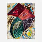 Bill Jensen, City Ride, 1981-82, oil on linen