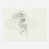 Trenton Doyle Hancock, A Vegan Vehicle, 2004, ink on paper