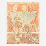Sakti Burman, Rêve, 1981, oil and acrylic on canvas