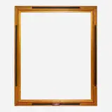 Newcomb-Macklin, Large frame, carved and gilded wood