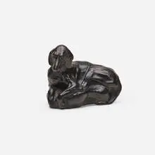 Hound by Charles Cary Rumsey, bronze, sold Jun 2021