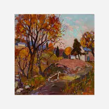 Fern Coppedge, Brookville, oil on canvas