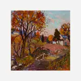 Fern Coppedge, Brookville, oil on canvas