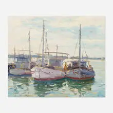 William S. Robinson, Biloxi, Miss., 1936, oil on board