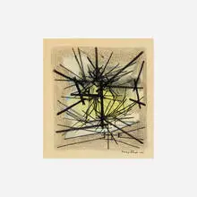 Jimmy Ernst, Untitled, 1969, mixed media on paper
