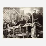 George Bellows, The Appeal to the People, 1923-24, lithograph