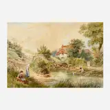 Myles Birket Foster, Sailing The Boat