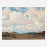 Albert Lorey Groll, Crossing the Desert, oil on canvas
