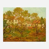 Laurence Campbell, The Old Orchard, oil on canvas