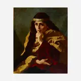 Jeanne Rongier, Portrait of a Lady, 1875, oil on canvas