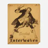 Norman Rockwell, Study for Father's Day, Socks by Interwoven, 1935, graphite on paper