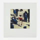 Christopher Brown, 82nd Street, 1993, etching with soft ground, spit-bite and aquatint in colors