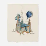 Ernesto Caivano, Reverse Pendulum in Blue