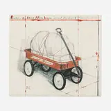Christo & Jeanne-Claude, Package on Radio Flyer Wagon, Project