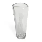 Vicke Lindstrand, vase with a woman disrobing