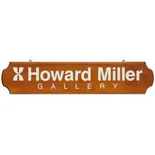 Howard Miller, large Gallery display sign