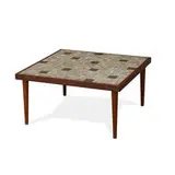 Gordon and Jane Martz, coffee table