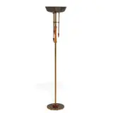 Modern, torchiere floor lamp