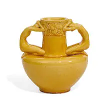 Amaco Pottery, earthenware Adam and Eve vase