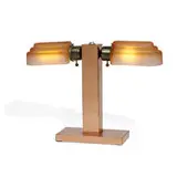Art Déco, library table lamp