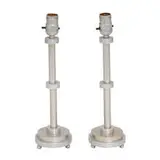 Art Déco, table lamp bases, pair
