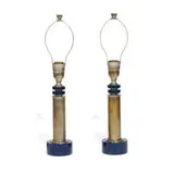 Art Déco, table lamps, pair
