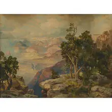 Thomas Moran, The Grand Canyon of Arizona, from Hermit Rim Road, 1912