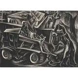 Bernece Berkman, Coal Haulers, circa 1938 (WPA era)