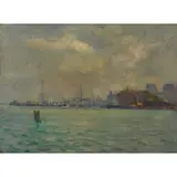 Salvatore Salla, A Silvery Day (Chicago, A Century of Progress)