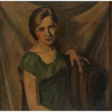 A.A. Gray, Portrait of a Lady, 1929