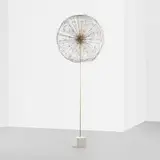untitled (Dandelion) by Harry Bertoia, c. 1958, welded bronze, steel, granite, sold Sep 2012