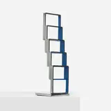 Beverly Pepper, untitled, c. 1970, chrome-plated and enameled steel