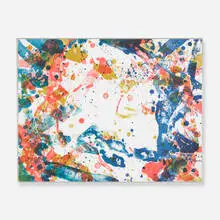 Sam Francis, Paper Weight, 1971, lithograph on paper