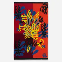 Mimosa carpet by Henri Matisse, 1951, hand-woven wool, sold Sep 2012