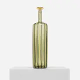 A Canne bottle with stopper, model 526.11 by Paolo Venini, c. 1952, glass, sold Sep 2012